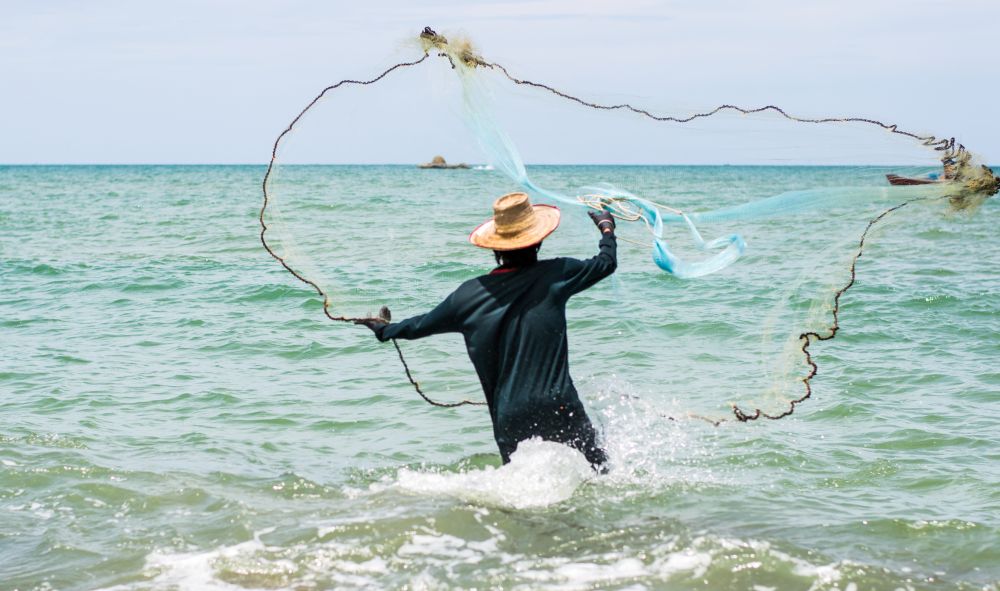 Scrapped fishing